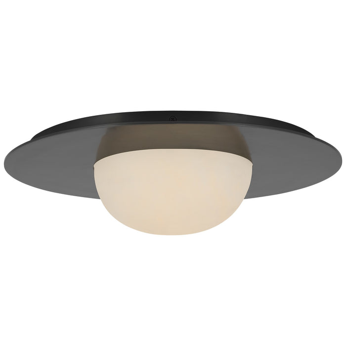 Visual Comfort Signature KW 4007BZ-ALB LED Flush Mount, Bronze