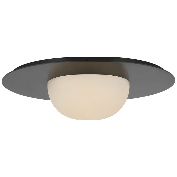 Visual Comfort Signature KW 4008BZ-ALB LED Flush Mount, Bronze