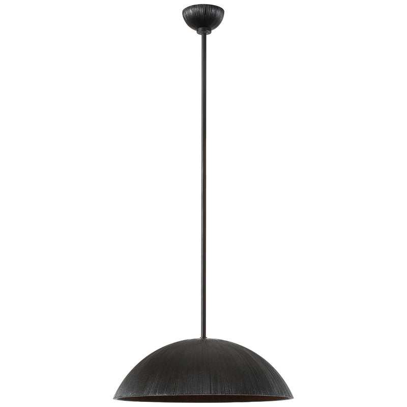 Visual Comfort Signature KW 5040AI-WG LED Pendant, Aged Iron