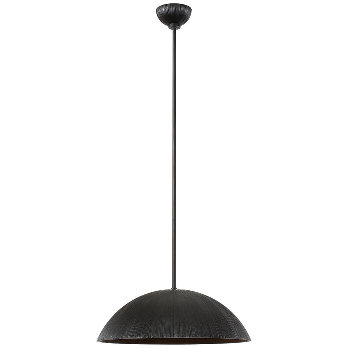Visual Comfort Signature KW 5040AI-WG LED Pendant, Aged Iron
