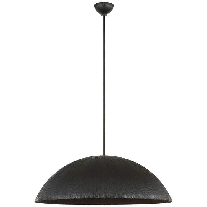 Visual Comfort Signature KW 5041AI-WG LED Pendant, Aged Iron