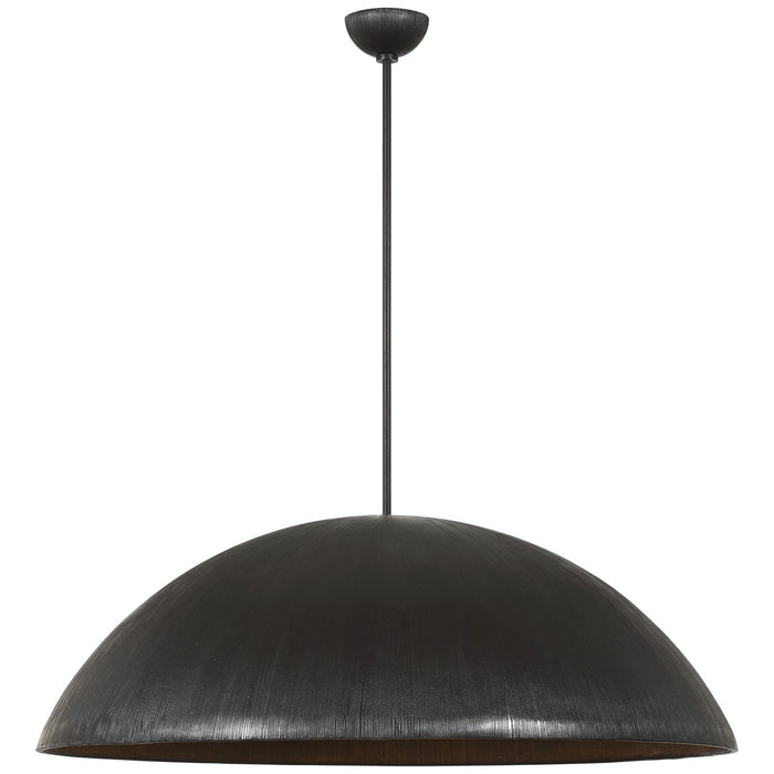 Visual Comfort Signature KW 5042AI-WG LED Pendant, Aged Iron