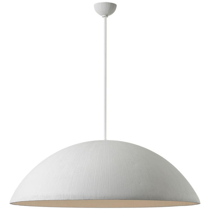 Visual Comfort Signature KW 5042PW-WG LED Pendant, Plaster White
