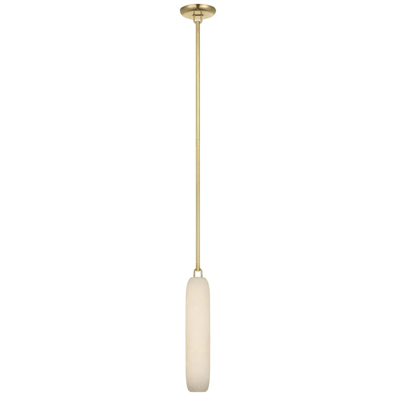 Visual Comfort Signature KW 5902AB-ALB LED Pendant, Antique-Burnished Brass