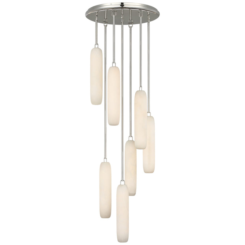 Visual Comfort Signature KW 5912PN-ALB LED Pendant, Polished Nickel