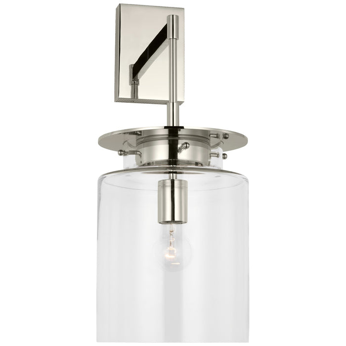Visual Comfort Signature RB 2080PN-CG LED Wall Sconce, Polished Nickel