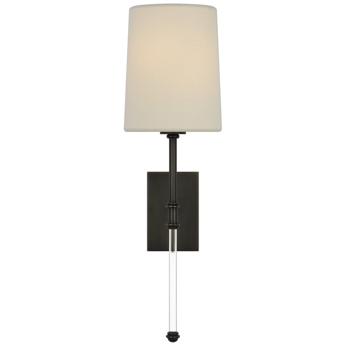 Visual Comfort Signature SK 2014BZ-L LED Wall Sconce, Bronze