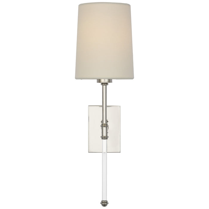 Visual Comfort Signature SK 2014PN-L LED Wall Sconce, Polished Nickel