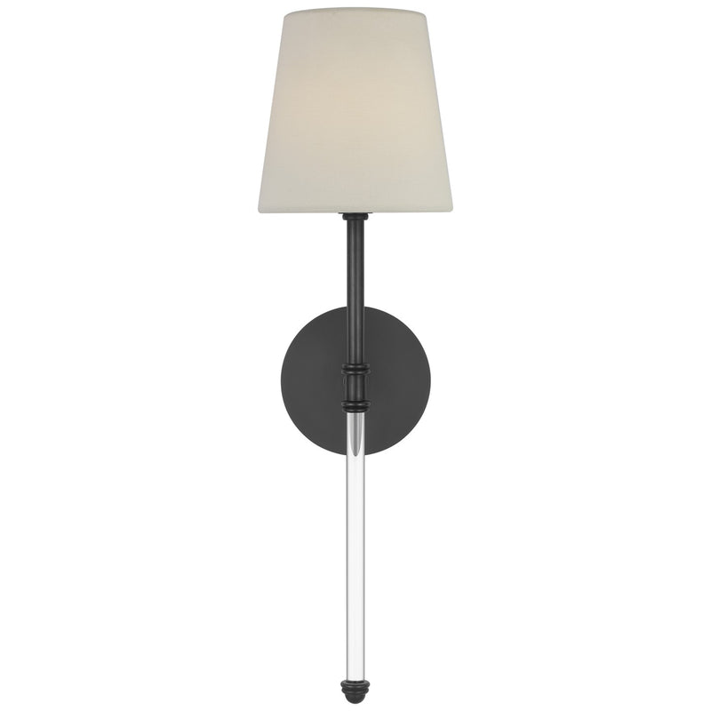 Visual Comfort Signature SK 2019BZ-L-CL LED Wall Sconce, Bronze