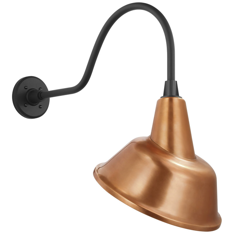 Visual Comfort Signature TOB 2802MBK/S3-SC LED Barn Light, Matte Black