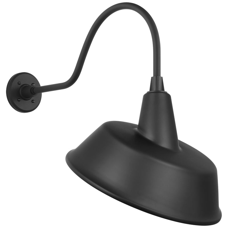 Visual Comfort Signature TOB 2802MBK/S4-MBK LED Barn Light, Matte Black