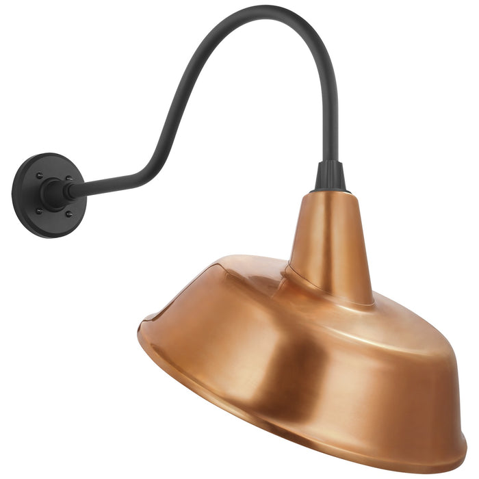 Visual Comfort Signature TOB 2802MBK/S4-SC LED Barn Light, Matte Black