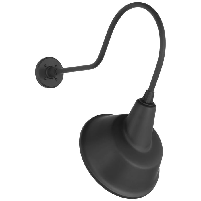 Visual Comfort Signature TOB 2803MBK/S3-MBK LED Barn Light, Matte Black