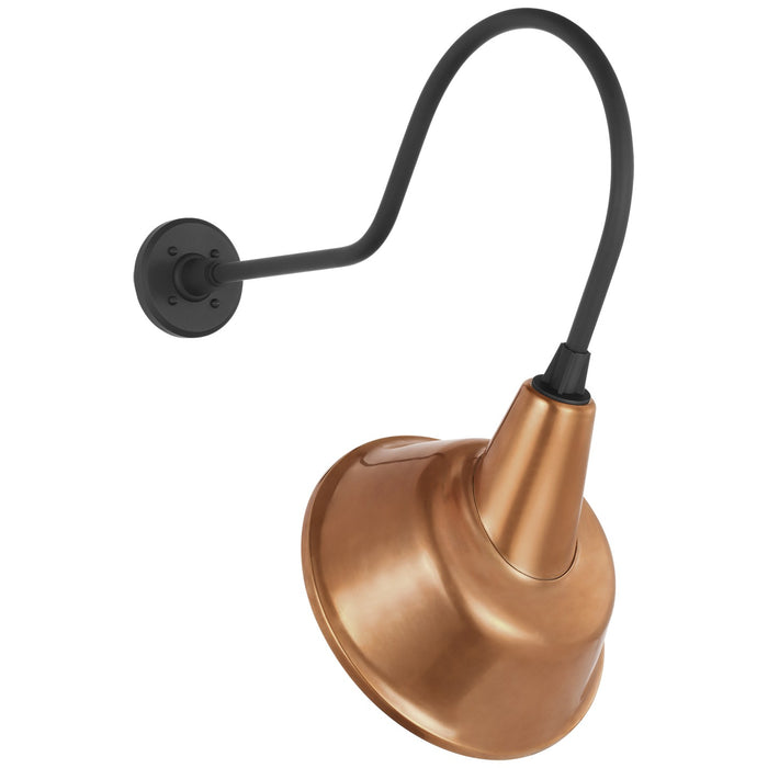 Visual Comfort Signature TOB 2803MBK/S3-SC LED Barn Light, Matte Black