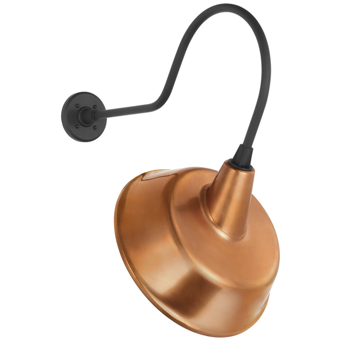 Visual Comfort Signature TOB 2803MBK/S4-SC LED Barn Light, Matte Black