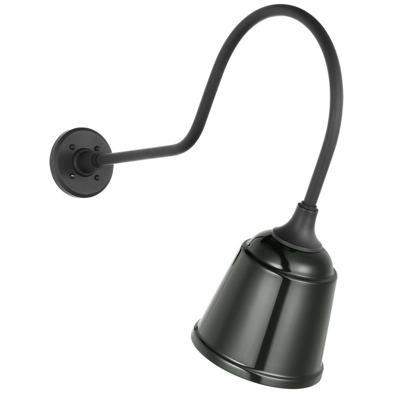 Visual Comfort Signature TOB 2803MBK/S5-G LED Barn Light, Matte Black