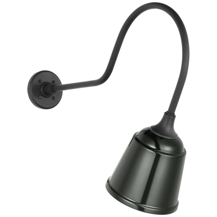 Visual Comfort Signature TOB 2803MBK/S5-G LED Barn Light, Matte Black