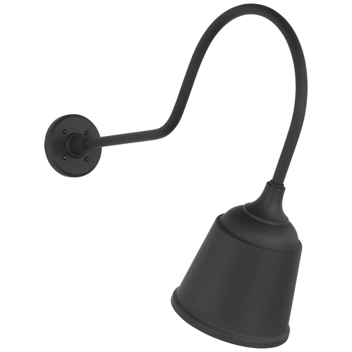 Visual Comfort Signature TOB 2803MBK/S5-MBK LED Barn Light, Matte Black