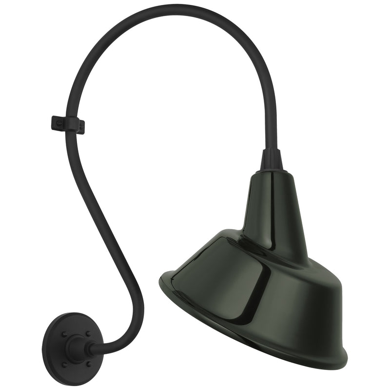 Visual Comfort Signature TOB 2804MBK/S3-G LED Barn Light, Matte Black