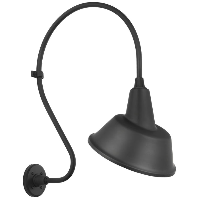 Visual Comfort Signature TOB 2805MBK/S3-MBK LED Barn Light, Matte Black