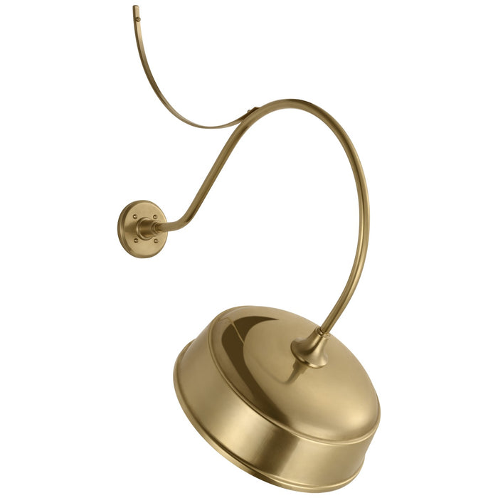 Visual Comfort Signature TOB 2806HAB/S7-HAB LED Barn Light, Hand-Rubbed Antique Brass