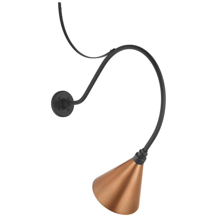 Visual Comfort Signature TOB 2806MBK/S10-SC LED Barn Light, Matte Black