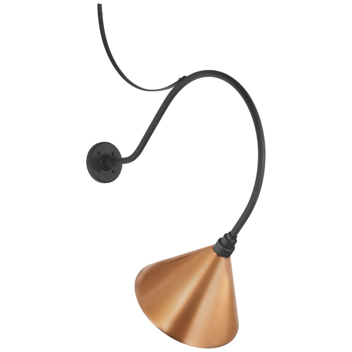 Visual Comfort Signature TOB 2806MBK/S11-SC LED Barn Light, Matte Black