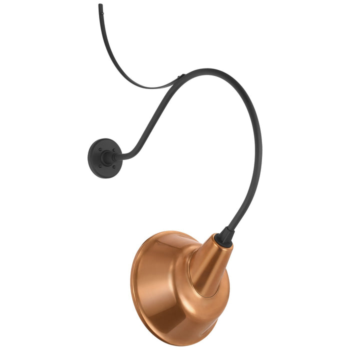 Visual Comfort Signature TOB 2806MBK/S3-SC LED Barn Light, Matte Black