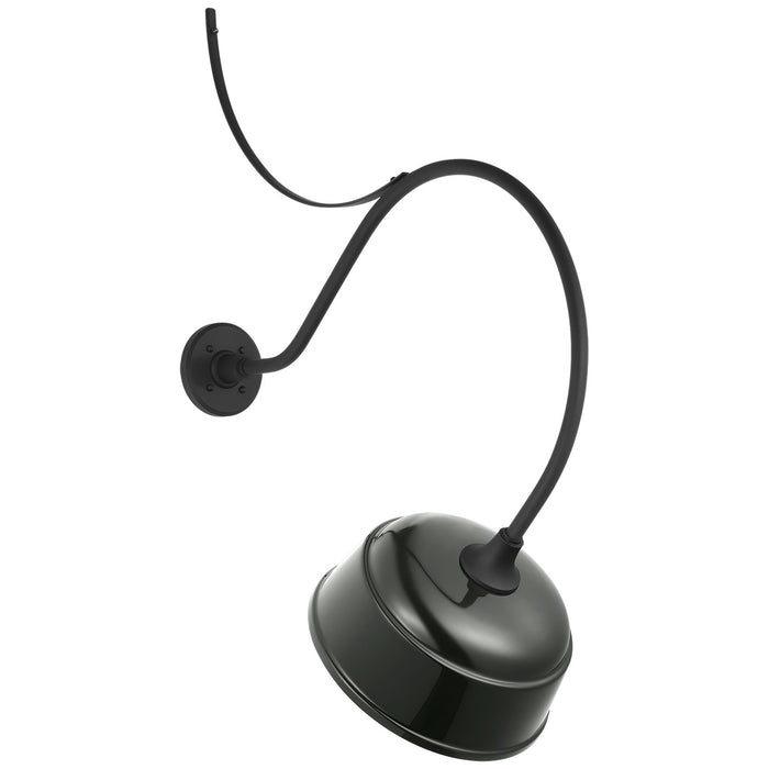 Visual Comfort Signature TOB 2806MBK/S6-G LED Barn Light, Matte Black