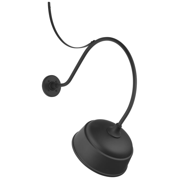 Visual Comfort Signature TOB 2806MBK/S6-MBK LED Barn Light, Matte Black