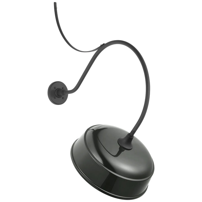 Visual Comfort Signature TOB 2806MBK/S7-G LED Barn Light, Matte Black