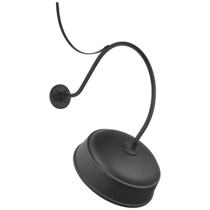 Visual Comfort Signature TOB 2806MBK/S7-MBK LED Barn Light, Matte Black