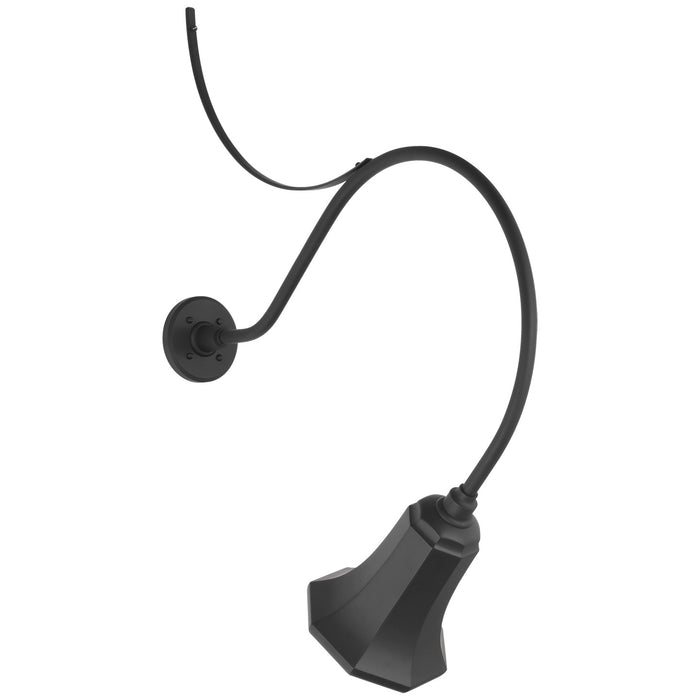 Visual Comfort Signature TOB 2806MBK/S8-MBK LED Barn Light, Matte Black