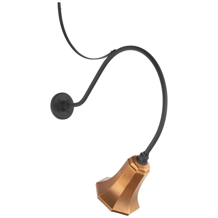 Visual Comfort Signature TOB 2806MBK/S8-SC LED Barn Light, Matte Black