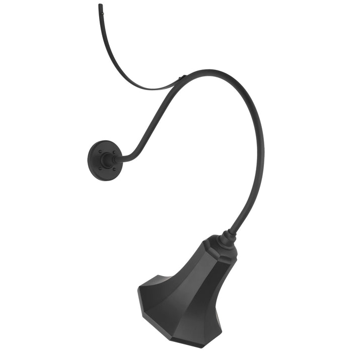 Visual Comfort Signature TOB 2806MBK/S9-MBK LED Barn Light, Matte Black