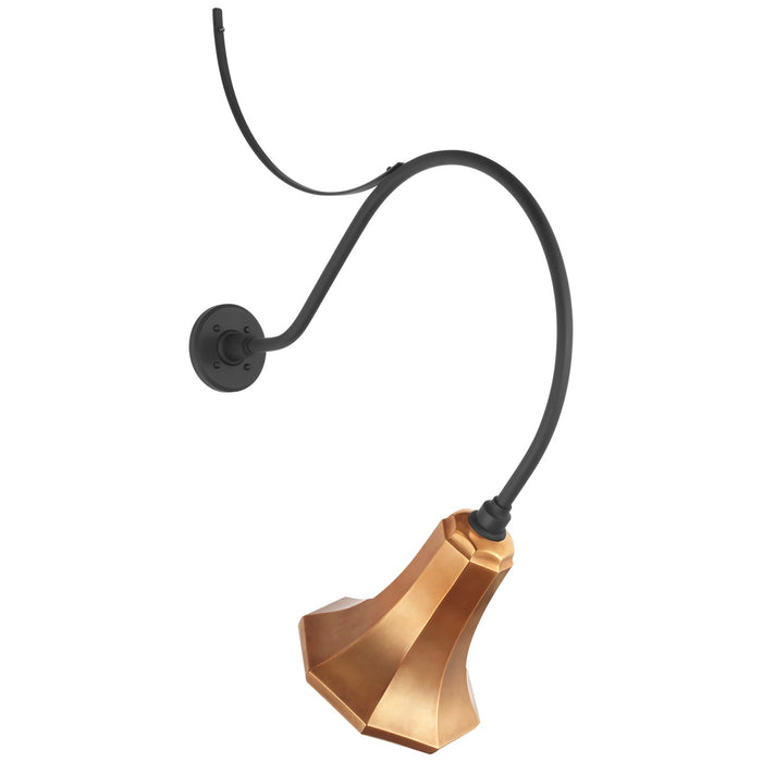 Visual Comfort Signature TOB 2806MBK/S9-SC LED Barn Light, Matte Black