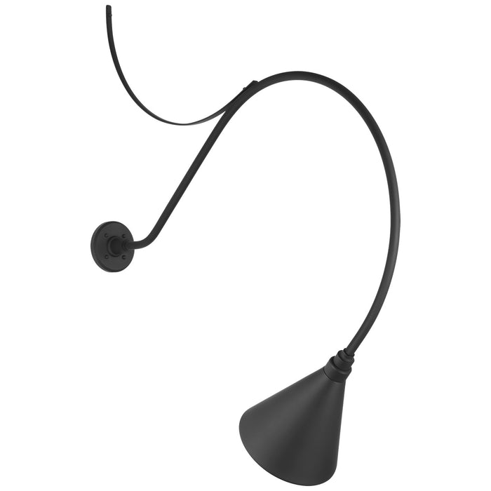 Visual Comfort Signature TOB 2807MBK/S10-MBK LED Barn Light, Matte Black