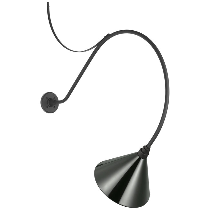 Visual Comfort Signature TOB 2807MBK/S11-G LED Barn Light, Matte Black