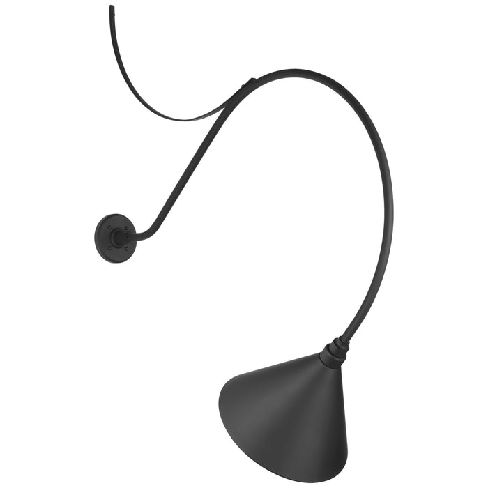 Visual Comfort Signature TOB 2807MBK/S11-MBK LED Barn Light, Matte Black