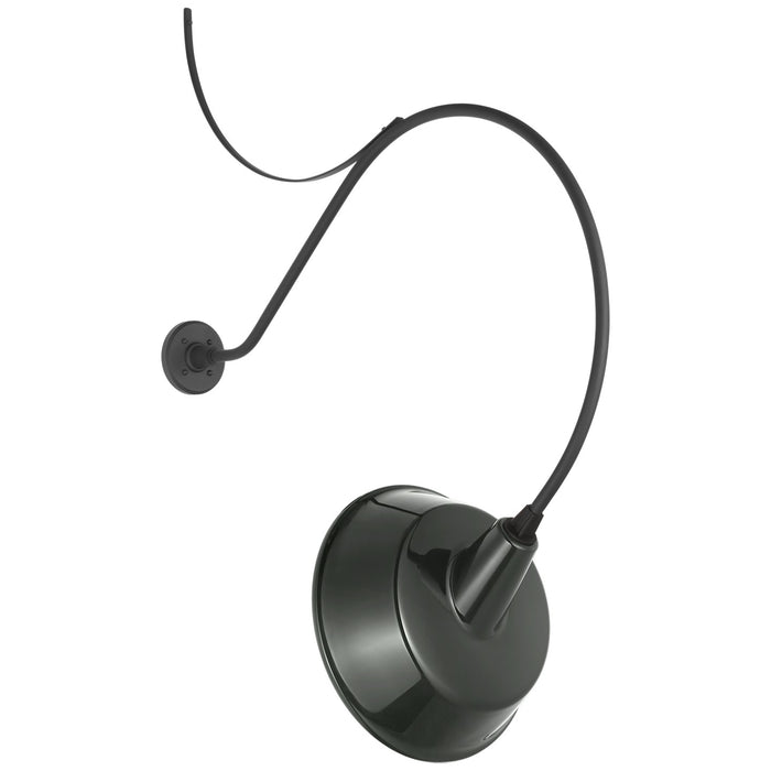 Visual Comfort Signature TOB 2807MBK/S4-G LED Barn Light, Matte Black