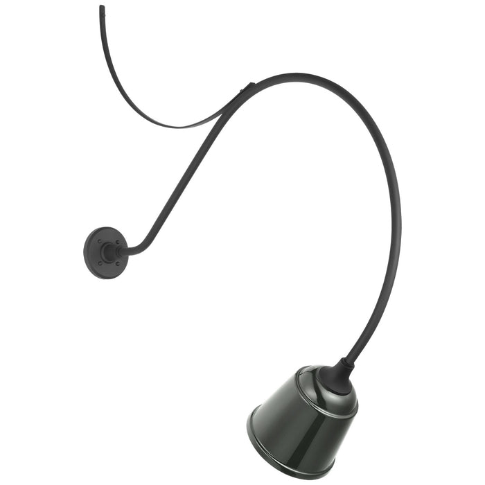 Visual Comfort Signature TOB 2807MBK/S5-G LED Barn Light, Matte Black