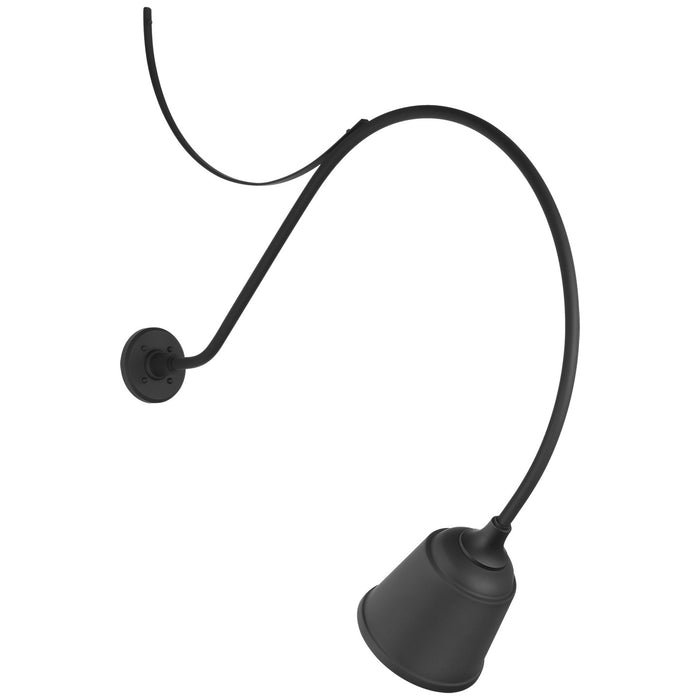 Visual Comfort Signature TOB 2807MBK/S5-MBK LED Barn Light, Matte Black