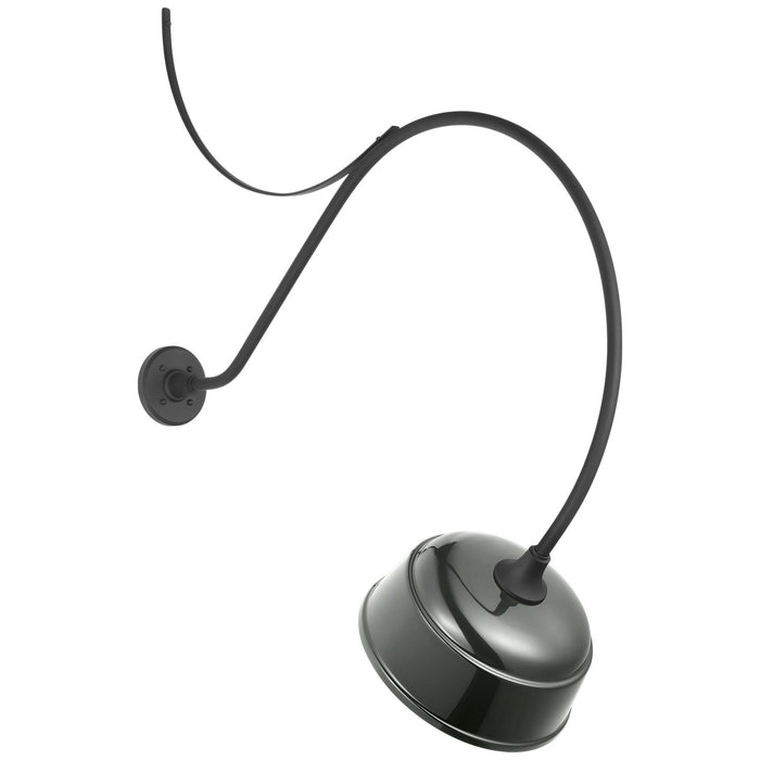 Visual Comfort Signature TOB 2807MBK/S6-G LED Barn Light, Matte Black