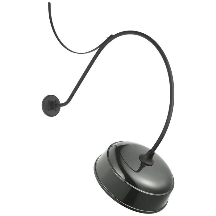 Visual Comfort Signature TOB 2807MBK/S7-G LED Barn Light, Matte Black