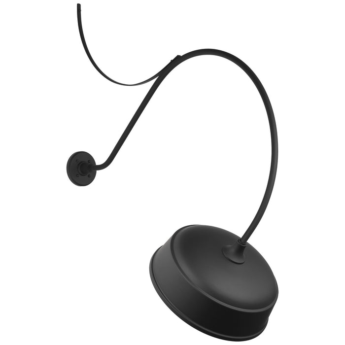 Visual Comfort Signature TOB 2807MBK/S7-MBK LED Barn Light, Matte Black