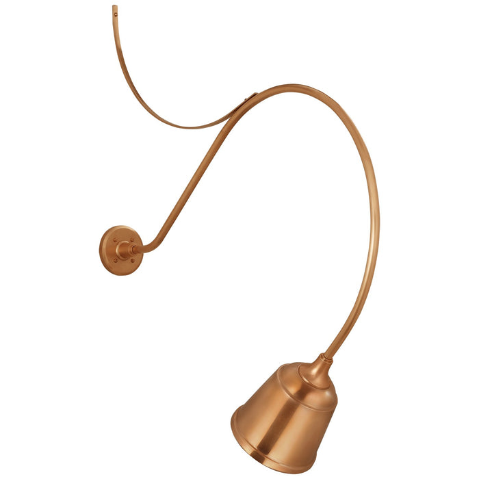 Visual Comfort Signature TOB 2807SC/S5-SC LED Barn Light, Soft Copper