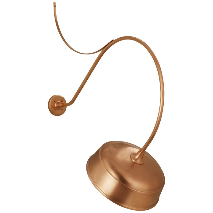 Visual Comfort Signature TOB 2807SC/S7-SC LED Barn Light, Soft Copper