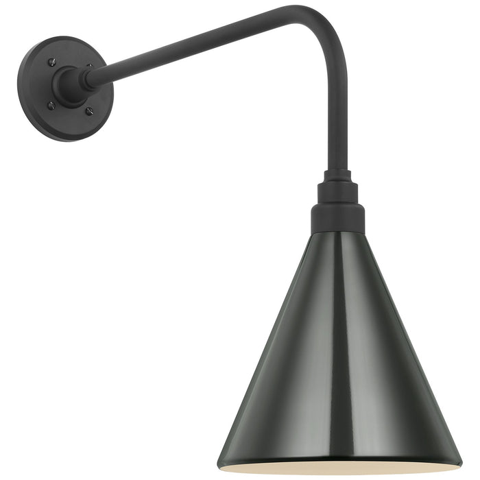 Visual Comfort Signature TOB 2809MBK/S10-G LED Barn Light, Matte Black
