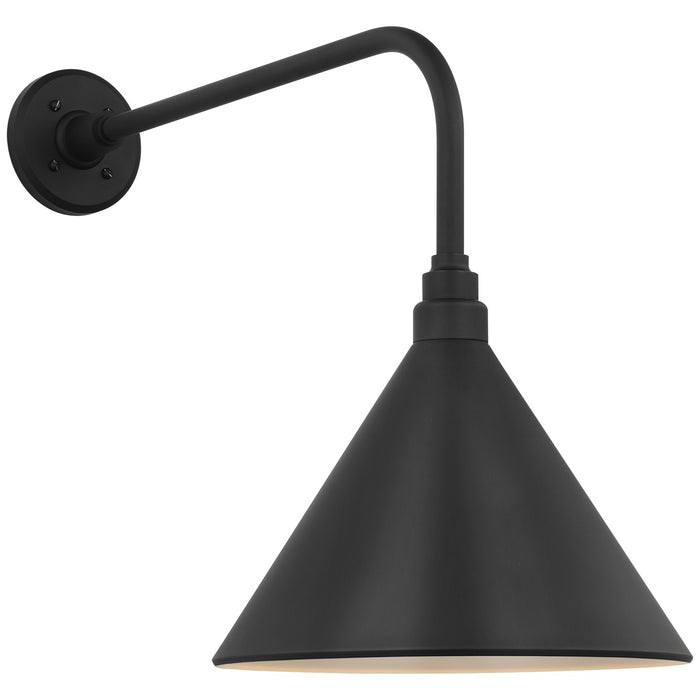 Visual Comfort Signature TOB 2809MBK/S11-MBK LED Barn Light, Matte Black