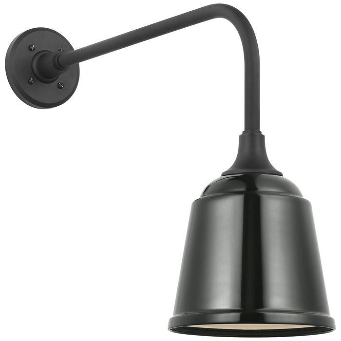 Visual Comfort Signature TOB 2809MBK/S5-G LED Barn Light, Matte Black